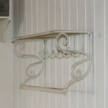 police Kovová police s háčky 60cm