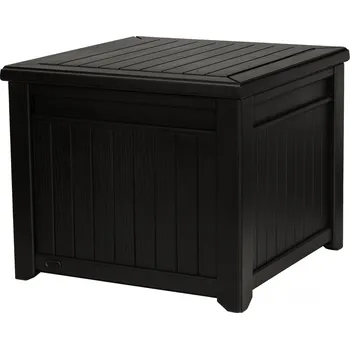 Zahradní úložný box Keter Cube Wood 237777 hnědý 208 l