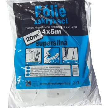 Direct Import Group Zakrývací folie Direct supersilná 4x5 m (0,04mm)
