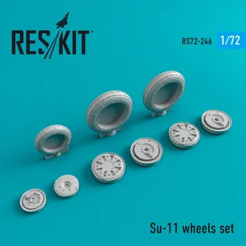 Plastikový model Reskit 1/72 Su-11 wheels (A-MODEL)