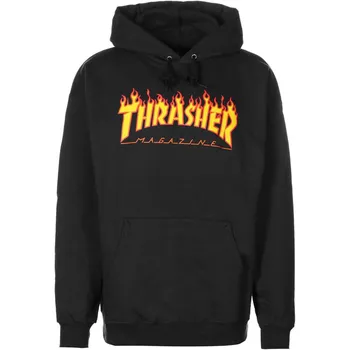 Pánská mikina Thrasher Flame Logo Hoody černá