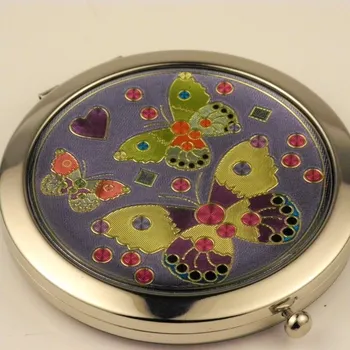 Kosmetické zrcátko Kosmetické zrcátko do kabelky motýl