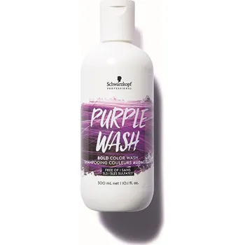 Šampon Schwarzkopf Professional Bold Color Wash intenzivní barvící šampon Purple 300 ml