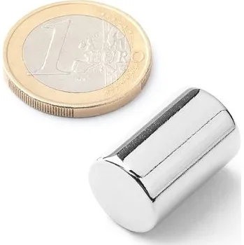 Dekorativní magnet Neodymový tyčový magnet Ø&nbsp;13&nbsp;mm, v. 20&nbsp;mm, síla 7,1&nbsp;kg