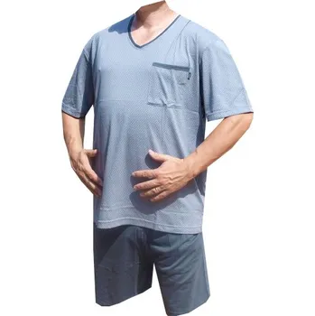 Pánské pyžamo xcena Pyžama šedé Velikost: XXXL