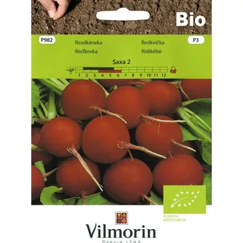 Semeno Ředkvička Saxa 2 (červená) BIO