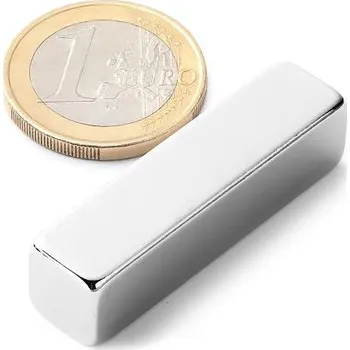 Dekorativní magnet Neodymový magnet kvádr 10&nbsp;×&nbsp;10&nbsp;×&nbsp;40&nbsp;mm, síla 6,1&nbsp;kg