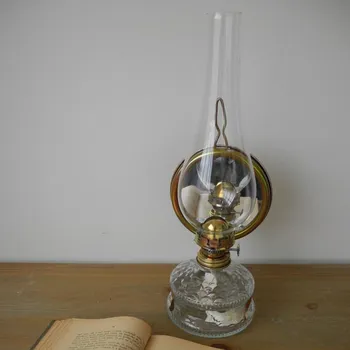 Petrolejová lampa Petrolejová lampa zrcadlová s cylindrem 32x12,2x10,8 cm