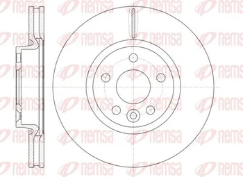 Brzdový kotouč Remsa 61019.10