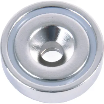 Magnet neodym válec s prohlubní - M5 32x8mm/30kg