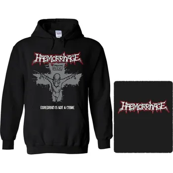 Pánská mikina mikina s kapucí Haemorrhage - Goregrind Is Not A Crime