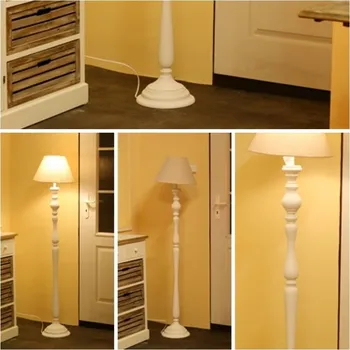 Stojací lampa Podstavec stojací lampy bílá 136cm