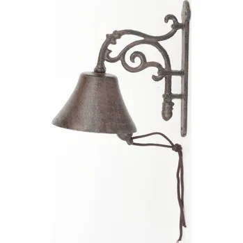 Domovní zvonek Závěsný litinový zvonek 18x10x19,5cm