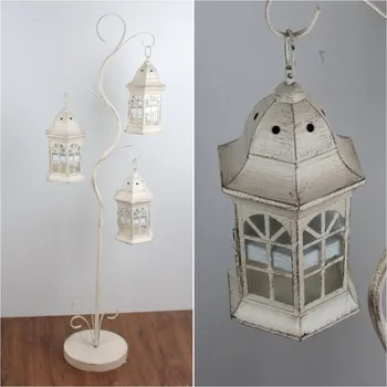 Lucerna Kovová stojací lucerna 130cm