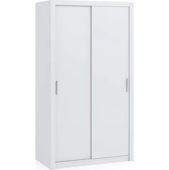 Předsíňová stěna Šatní skříň bez zrcadla Bono 120 cm - bílá