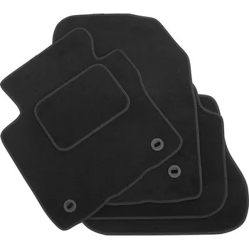 autokoberec Textilní autokoberce Volkswagen Caddy III (2003 - 2010) s fixací - Prestige Individual Červená koženka