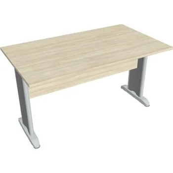 Kancelářský vozík HOBIS kancelářský stůl jednací rovný - CJ 1400, akát + doprava zdarma