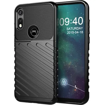 Pouzdro na mobilní telefon TVC Thunder Motorola Moto G8 Power Lite Barva: Černá