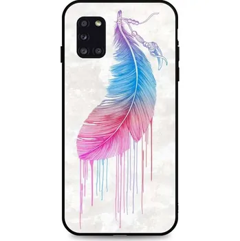 Pouzdro na mobilní telefon Kryt Samsung A31 pevný Feather (obal neboli pouzdro na Samsung A31)
