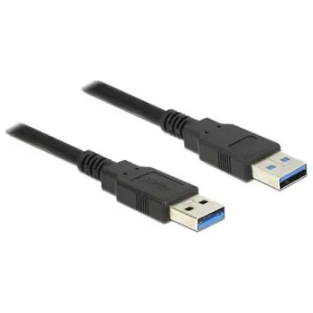 Datový kabel Delock Kabel USB 3.0 Typ-A samec > USB 3.0 Typ-A samec 0,5 m černý