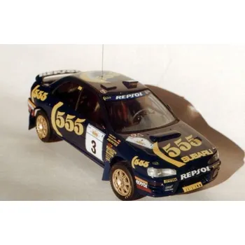 Plastikový model Reji model 1/24 Subaru Legacy/Impreza - '555' logos
