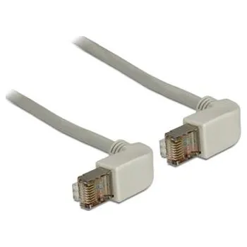 Síťový kabel Delock Cable RJ45 Cat.5e SFTP pravoúhlý / pravoúhlý 1 m