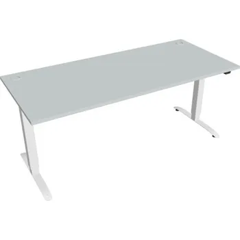 Kancelářský vozík HOBIS výškově stavitelný stůl MOTION MS 2 1800, stand.ovládání, šedá + doprava zdarma