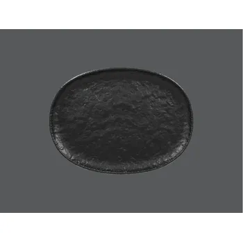 Talíř Talíř oválný 32 x 23,5 cm - černá