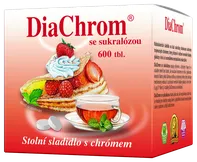 DiaChrom se sukralózou 600 tbl.