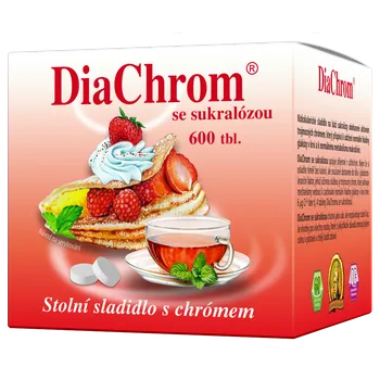 DiaChrom se sukralózou 600 tbl.