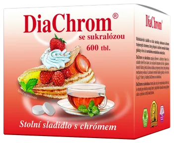DiaChrom se sukralózou 600 tbl.