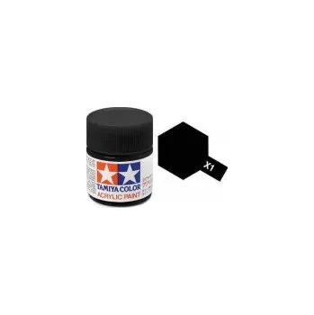 Tamiya X01 BLACK ACRYLIC 10ml