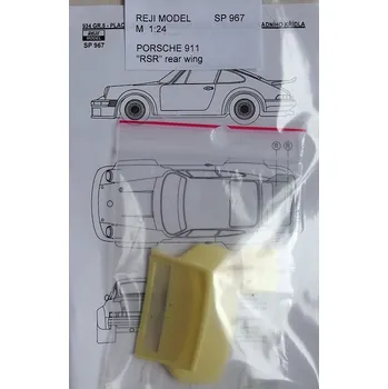Plastikový model Reji model 1/24 Porsche 911 - RSR rear wing (transkit)