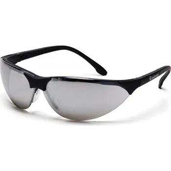 ochranné brýle Pyramex Rendezvous ESB2870S, ochranné brýle, zrcadlové, černé stranice, stříbrné