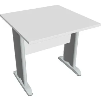 Kancelářský vozík HOBIS kancelářský stůl jednací rovný - CJ 800, bílá + doprava zdarma