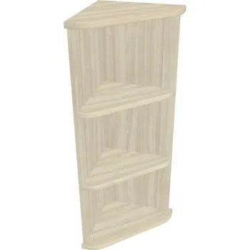 Kancelářský vozík HOBIS skříň vnější roh - SR 3, akát + doprava zdarma