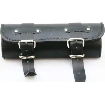 Zavazadlo na motocykl Kožená rolka W5 , 25x9 cm - bez nýtů