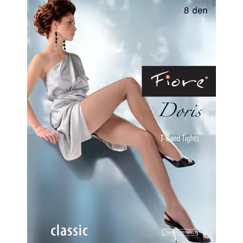 Dámské punčochy Fiore Doris 8 den Punčochové kalhoty grafit-šedé 4-L