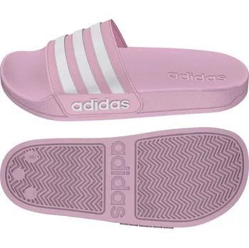 Chlapecké pantofle Adidas Performance Adilette Shower K G27628 růžové/bílé 38