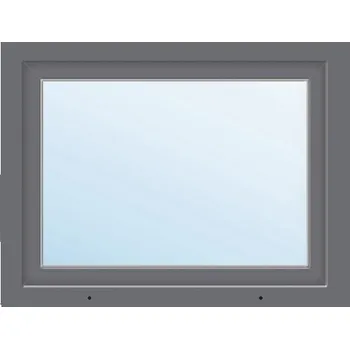 Okno Plastové okno jednokřídlé ARON Basic bílé/antracit 1150 x 950 mm DIN levé