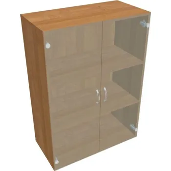 Kancelářský vozík HOBIS skříň policová dvéřová - D 3 80 04, olše + doprava zdarma