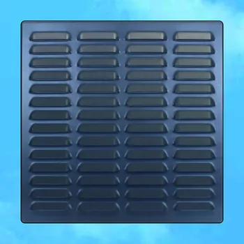 Větrací mřížka Větrací mřížka 400x400 mm ANTRACIT - RAL 7016