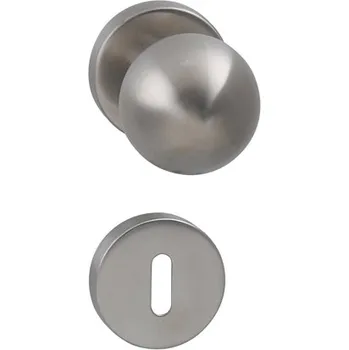 Dveřní kování FT - koule 326 - R Provedení: koule pevná, kus, Povrch: BN - broušená nerez (16) 8584138074390