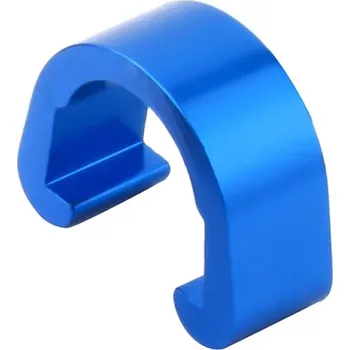 Brzda na kolo ZTTO Příchytky Bowdenu Alu 10ks modré