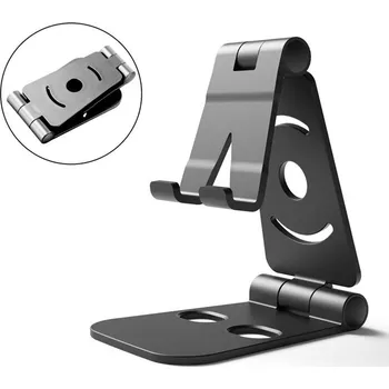 Skládací stojánek na telefon barva černá