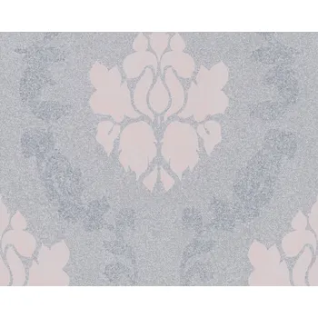 Tapeta Vliesová tapeta šedá, růžová barokní 375523 / Tapety na zeď 37552-3 New Elegance (0,53 x 10,05 m) A.S.Création
