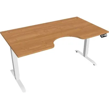 Kancelářský vozík HOBIS ergo elektr.stavitelný stůl 160 cm, paměť. ovlad. - MSE 2M 1600, olše + doprava zdarma