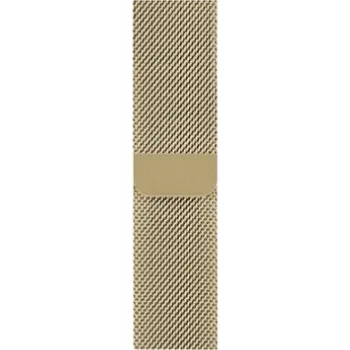 Příslušenství k chytrým hodinkám Apple Watch magnetický kovový řemínek 42/44mm šampaňská