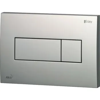 Splachovací tlačítko EASY ovládací tlačítko 247x165mm, pro předstěnové instalační systémy, plast, chrom/mat EAT3.002