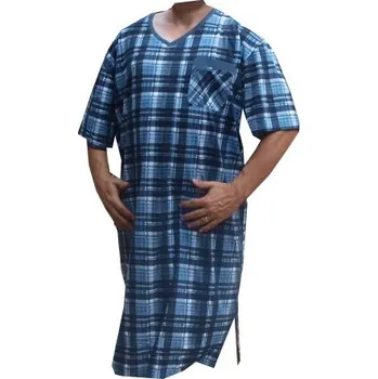 Pánská noční košile xcena Pánská noční košile bavlněná se vzorem Velikost: M